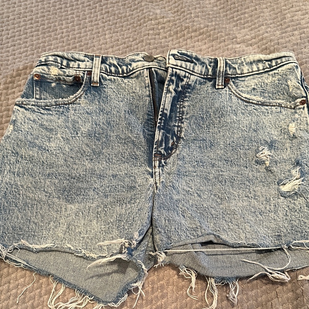 Abercrombie Distressed Denim Women Shorts